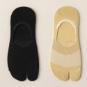 【NICOFUN愛定做】2雙組 二趾襪 分趾襪 日式襪 透氣襪 淺口襪 船型襪 隱形襪 抑菌防臭(22-24.5cm)-規格圖7