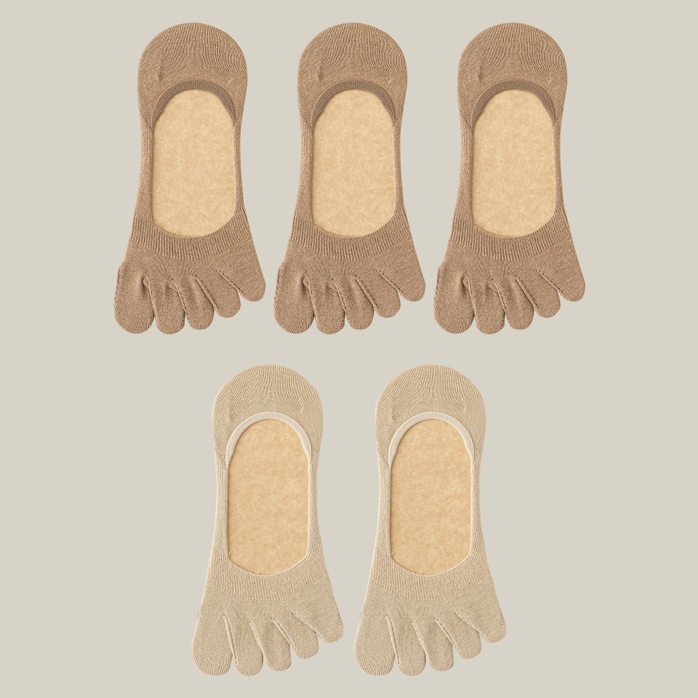 深咖(3雙)、淺咖(2雙)