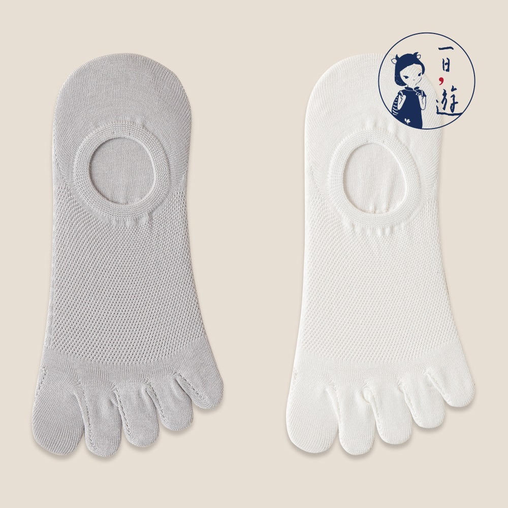 淺灰、雲白 (各3雙)