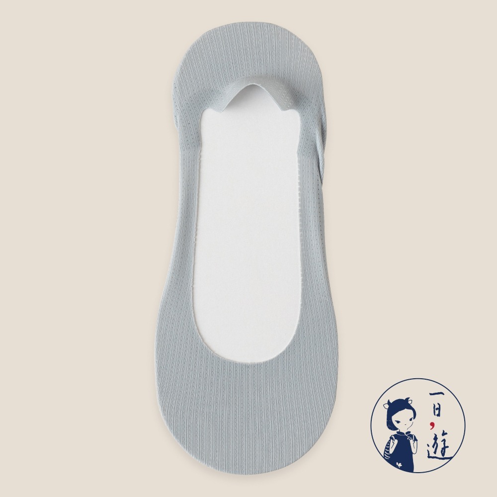 NicoFun 愛定做 4雙 踩屎感 冰絲海綿氣棉墊隱形襪 襪套 減震 室內襪 隱形襪 腳底墊(女棉墊22-24.5cm-規格圖6