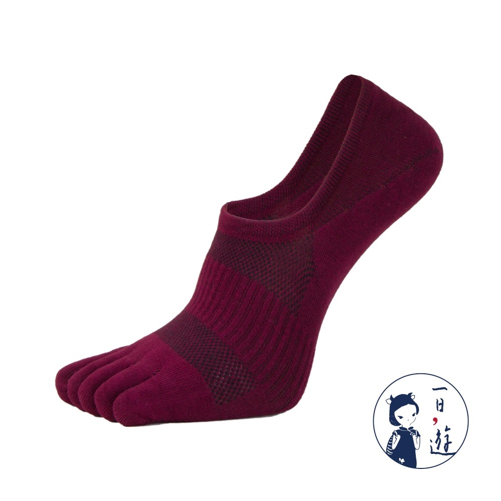 NicoFun 愛定做 6雙 五趾淺口防掉跟隱形襪 分趾襪 羅紋襪 五指襪 船襪 抗菌 防臭(男 棉襪25-27cm)-規格圖6
