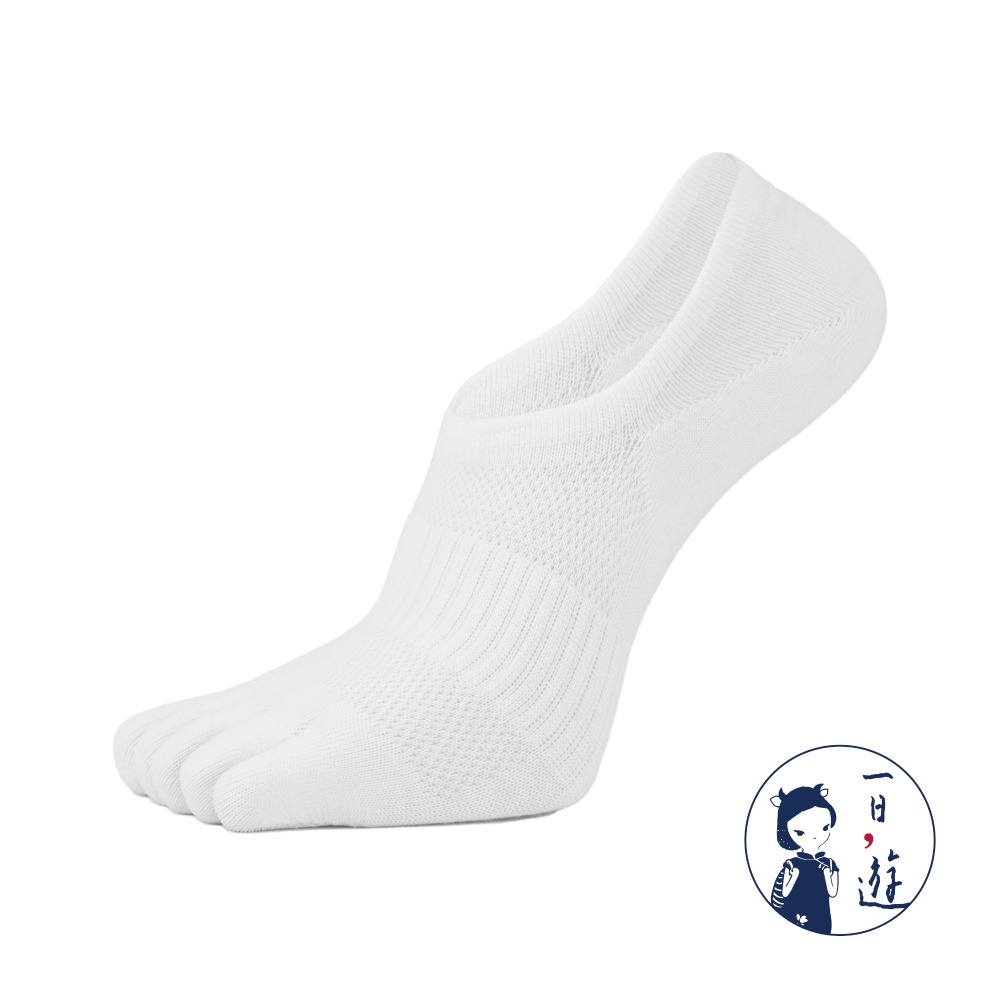 NicoFun 愛定做 4雙 黑色系 五指襪防掉跟隱形襪 分趾襪 羅紋襪 分趾鞋 船襪 抗菌 精梳棉(男棉襪25-27c-規格圖6