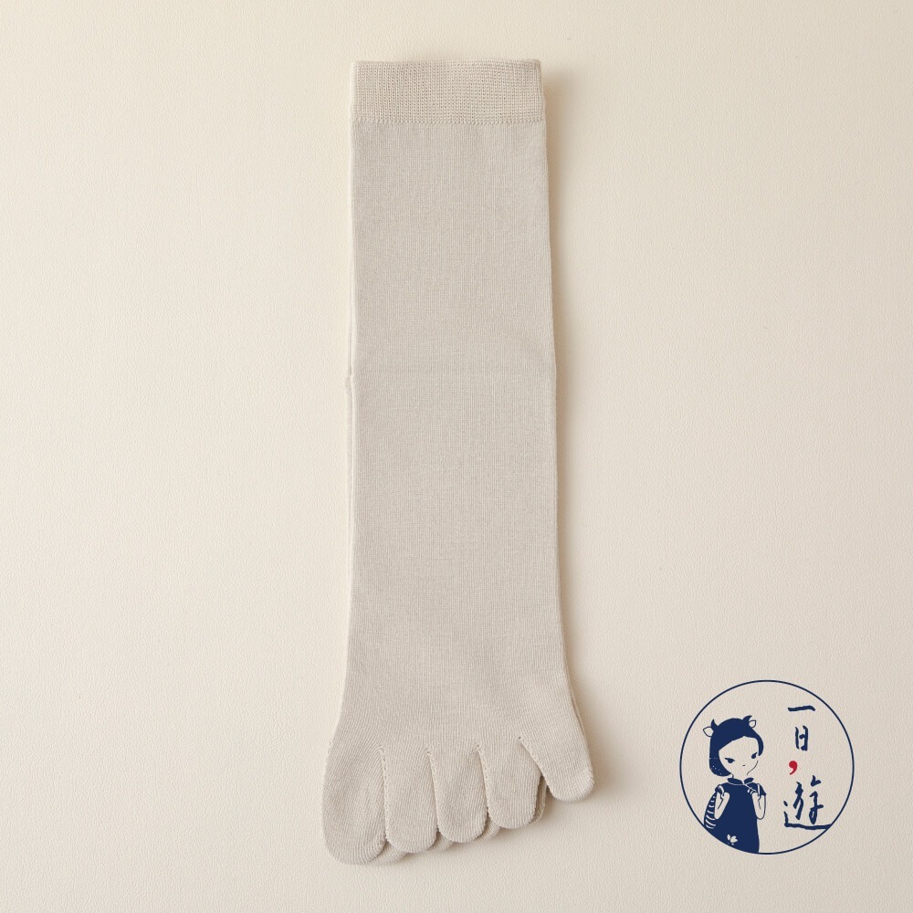 NicoFun 愛定做 8雙 五指襪 中筒襪 分趾襪 精梳棉 紳士襪 豬蹄襪 腳趾襪 分趾鞋 純棉(大尺碼25-27cm-規格圖6