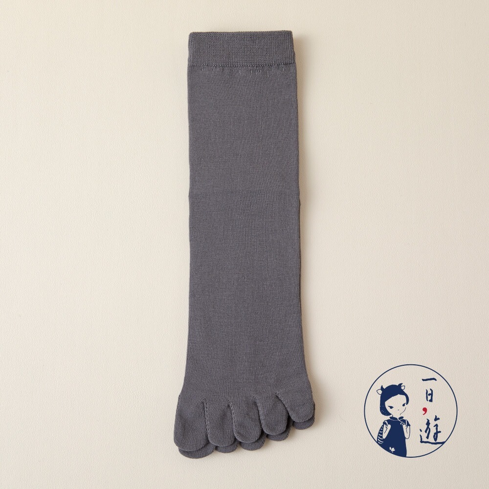 NicoFun 愛定做 8雙 五指襪 中筒襪 分趾襪 精梳棉 紳士襪 豬蹄襪 腳趾襪 分趾鞋 純棉(大尺碼25-27cm-規格圖6