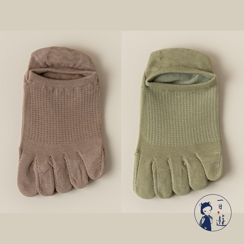 NicoFun 愛定做 5雙 日式 五指襪 分趾襪 隱形襪 木屐襪 樂福鞋 腳趾襪 分趾鞋 大碼(女棉襪23-25.5)-規格圖6