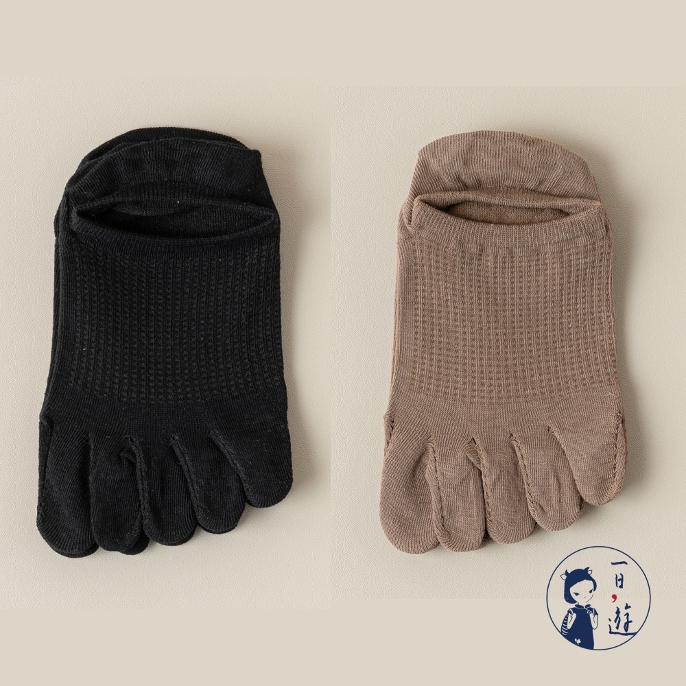 NicoFun 愛定做 5雙 日式 五指襪 分趾襪 隱形襪 木屐襪 樂福鞋 腳趾襪 分趾鞋 大碼(女棉襪23-25.5)-規格圖6