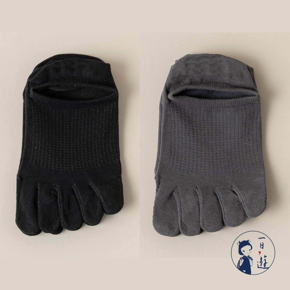 NicoFun 愛定做 5雙 日式 五指襪 分趾襪 隱形襪 木屐襪 樂福鞋 腳趾襪 分趾鞋 大碼(女棉襪23-25.5)-規格圖6