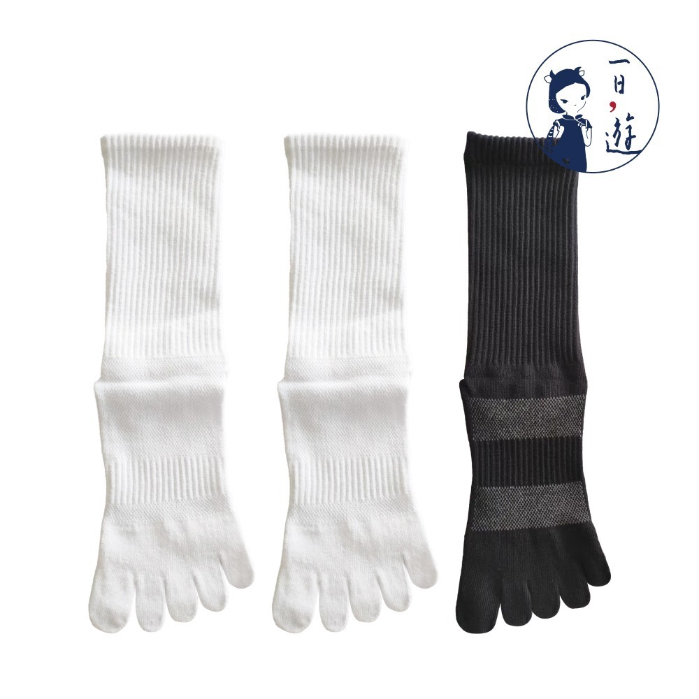 NicoFun 愛定做 3雙 尺寸齊全 大腳小腳 有福 精梳棉 五趾襪 透氣運動襪 168針 腳背透氣男襪25-28.5-規格圖5