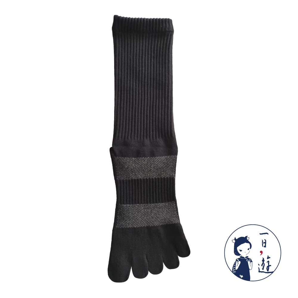 NicoFun 愛定做 4雙 尺寸齊全 保護腳趾 五趾襪 五指襪 高爾夫球 棉襪 168針 腳背透氣中性襪22-28.5-規格圖5