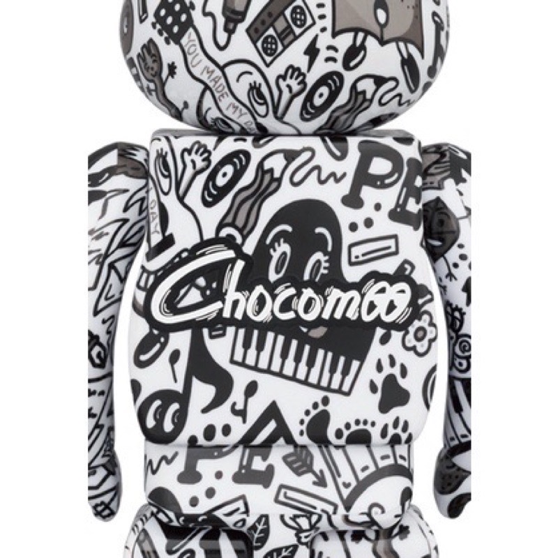 全新未拆封 BEARBRICK Chocomoo 400%+100%-細節圖2