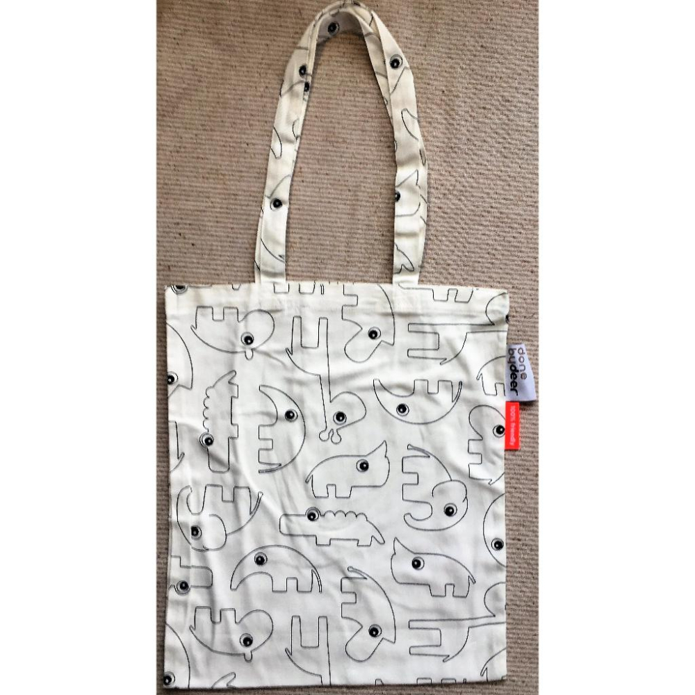 【現貨】️ 丹麥 DONE BY DEER 純棉提袋 加購 送禮提袋 僅限加購 不單售-細節圖3