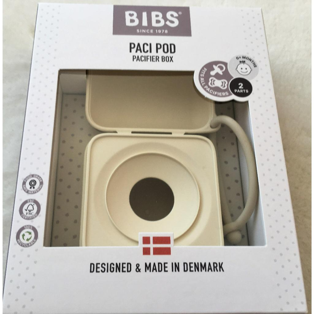 【現貨】️丹麥 BIBS Pacifier Box 奶嘴收納盒 Loops 12入 奶嘴環 玩具環-細節圖4