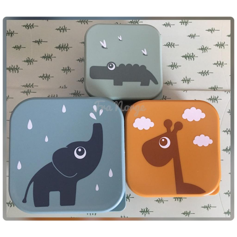 【現貨】丹麥 Done By Deer 點心盒 一組三入 新款-細節圖4