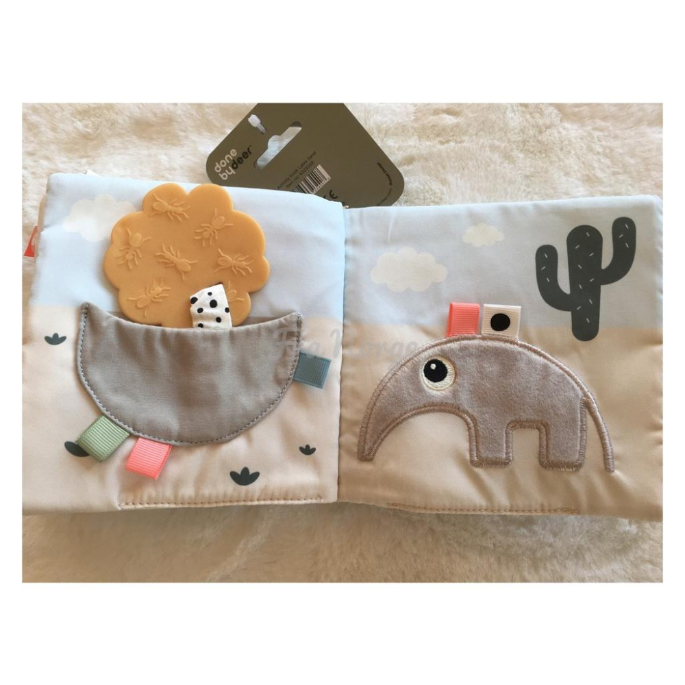 【現貨】️ 丹麥 DONE BY DEER  Lalee 照照鏡 寶寶布書 2022新款-細節圖5