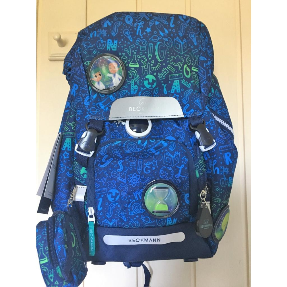 【現貨】️🌟 挪威第一品牌 Beckmann 小學 22L 護脊書包-細節圖4