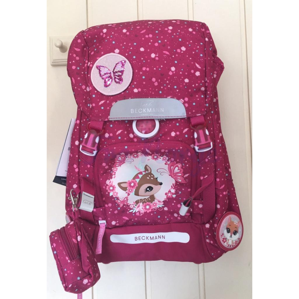 【現貨】️🌟 挪威第一品牌 Beckmann 小學 22L 護脊書包-細節圖6