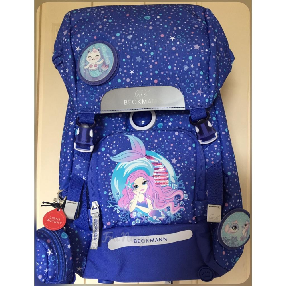 【現貨】️🌟 挪威第一品牌 Beckmann 小學 22L 護脊書包-細節圖7
