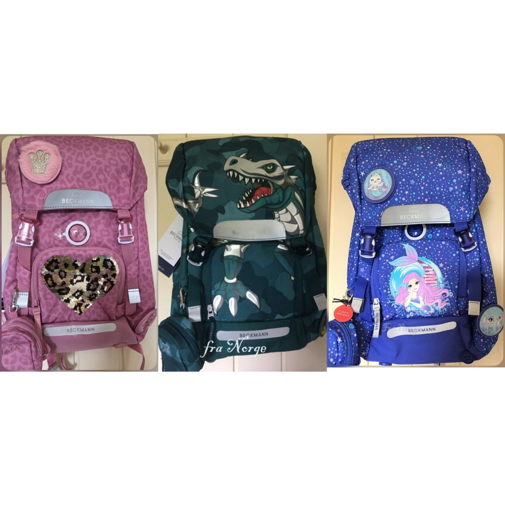 【現貨】️🌟 挪威第一品牌 Beckmann 小學 22L 護脊書包-細節圖10