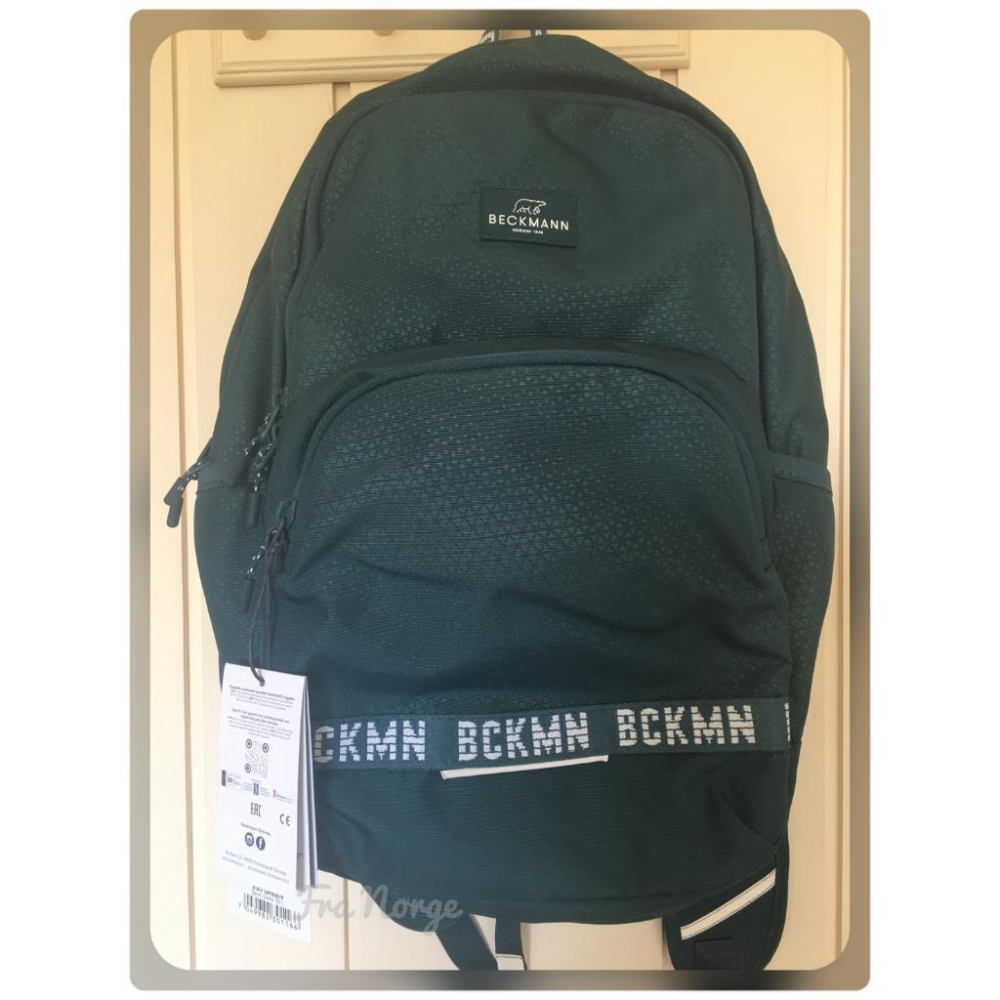 【現貨】🌟 挪威第一品牌 Beckmann 小學 中高年級30L 護脊書包-細節圖7