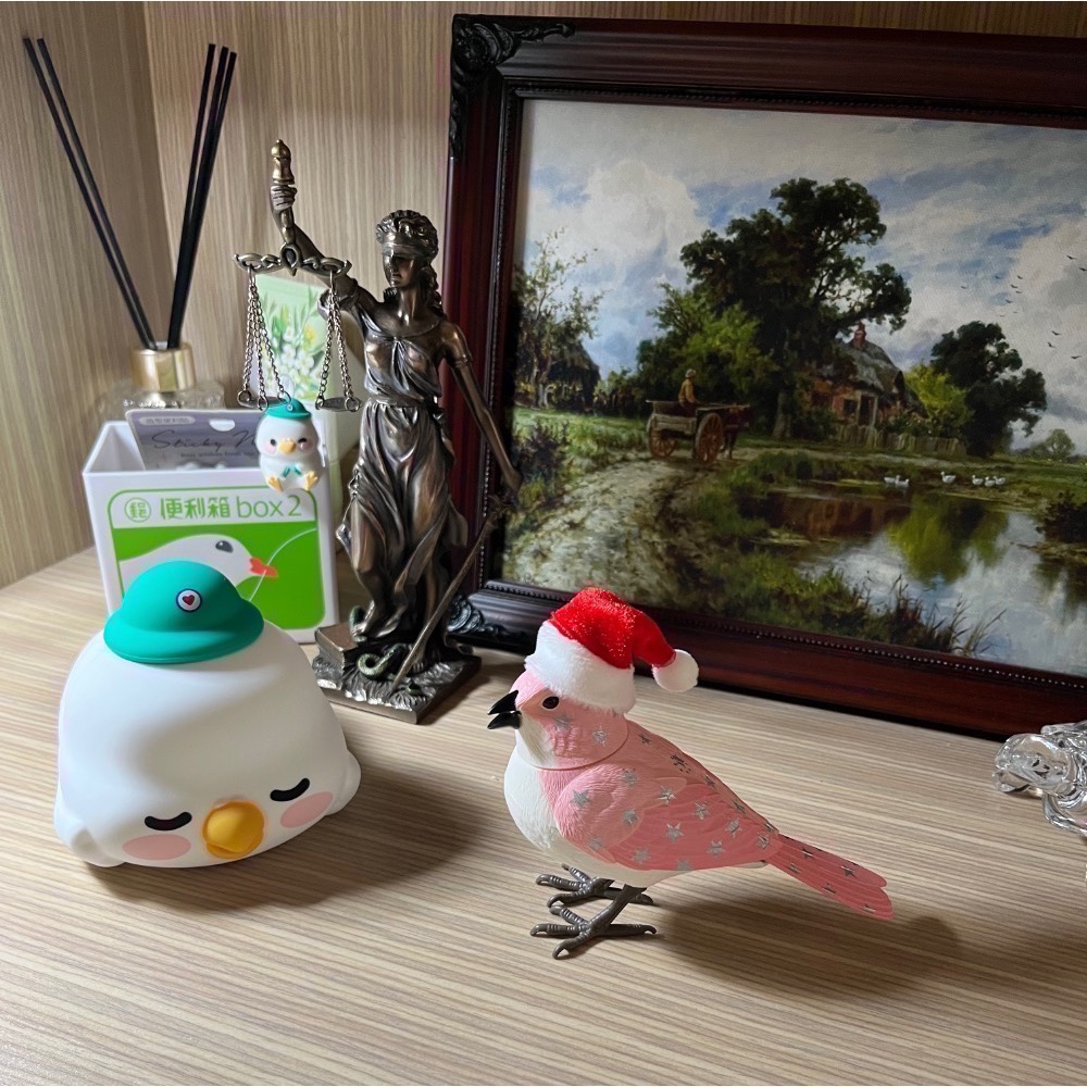 《日本代購》全新 現貨日本 限量 現貨 聖誕鈴聲 鸚鵡 小鳥 音樂 玩具 公仔 裝飾品 兒童節 生日禮物 紫色 藍色-細節圖3