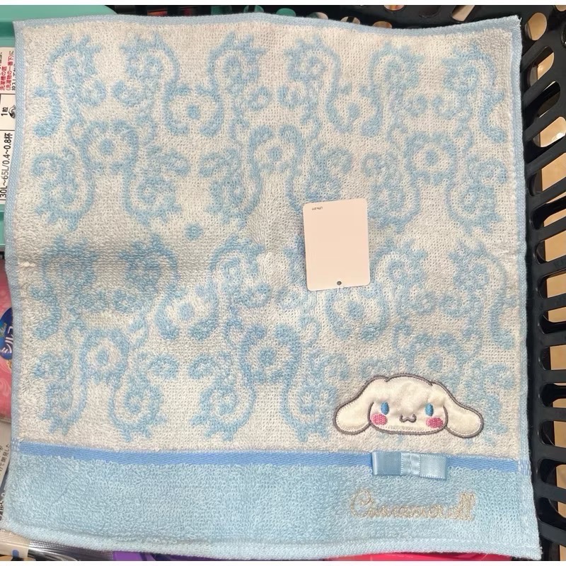 《日本代購》全新 現貨 三麗鷗 手帕 擦手巾 布丁狗 大耳狗 帕恰狗 美樂蒂 藍企鵝 送禮首選 生日禮 交換禮-細節圖2