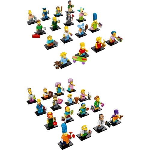 LEGO 樂高 71005＋71009 Minifigures The Simpsons 辛普森人偶包 一、二代整套