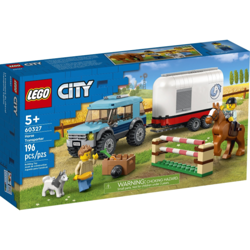 LEGO 樂高 盒組 60327 City 城市系列 馬匹運輸車