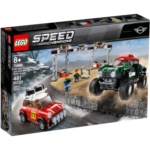 LEGO 樂高 盒組 75894 Speed 極速賽車系列 Mini Cooper jcw 越野賽車