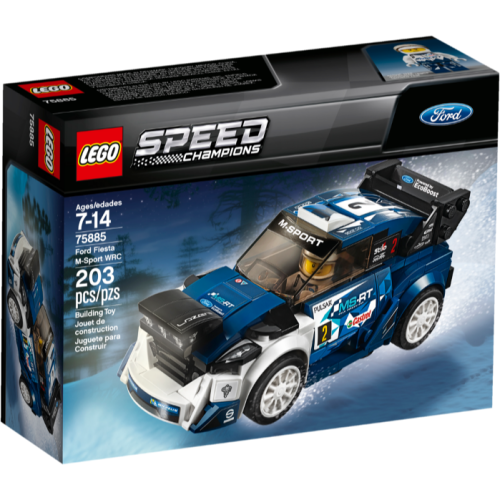 LEGO 樂高 盒組 75885 Speed Champions 極速賽車 Ford Fiesta 福特嘉年華