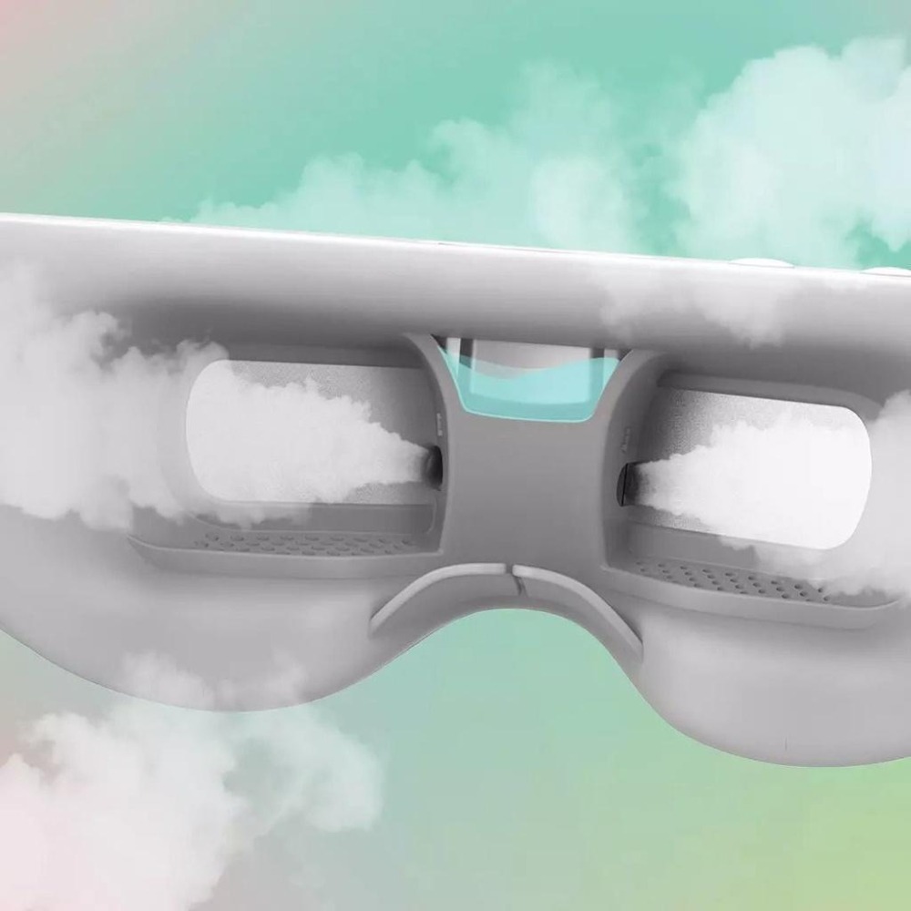 小米有品HiPee 智能蒸汽眼罩 發熱緩解疲勞 護眼貼 減壓放鬆 眼部學生熱敷眼保儀充電眼睛護理器蒸汽加熱眼罩-細節圖2