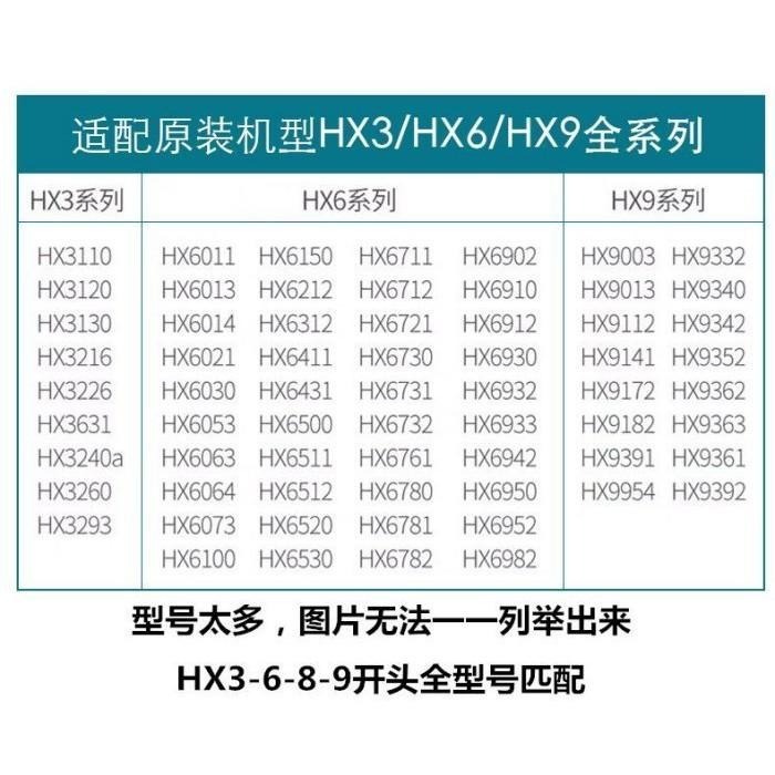 飛利浦音波牙刷標準型替換刷頭(3支入)HX6013~適用HX3、6、9字頭各型號-細節圖3