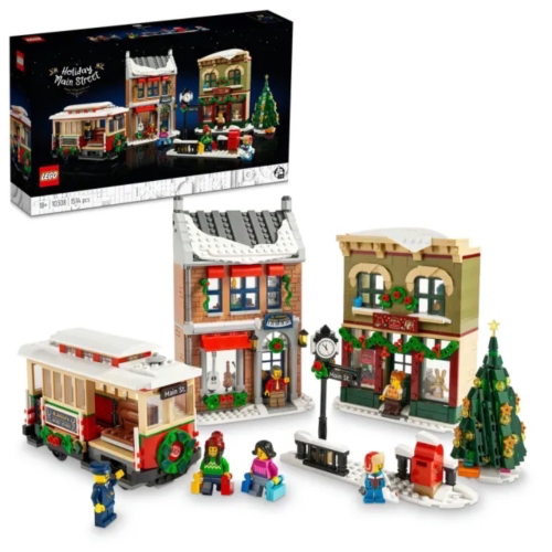 ［我愛玩樂高］ LEGO 樂高 Icons 10308 節慶街道(聖誕節街景）