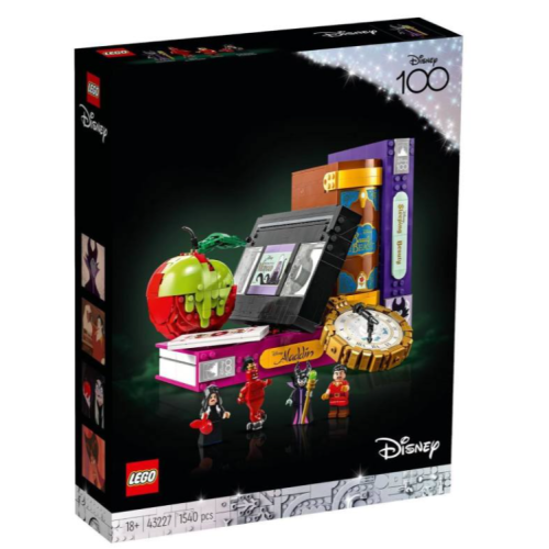 [我愛玩樂高] LEGO 樂高 迪士尼系列 43227 Disney100週年典藏-反派俱樂部