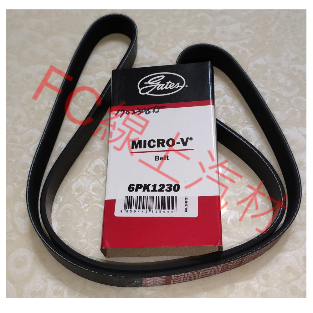 FC汽材 RAV4 2.0 13-17年 綜合皮帶 外部皮帶 整體皮帶 外皮帶 6PK1230-細節圖2