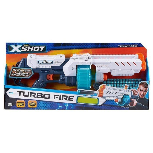 RUBY X-SHOT TURBO FIRE 神槍組 48發 NERF 子彈可用 軟彈槍 火浪衝鋒