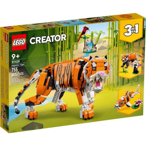 RUBY LEGO 樂高 積木 玩具 CREATOR 3合1 創意系列 猛虎 31129