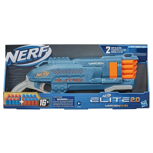 RUBY 孩之寶 NERF 菁英系列 Elite 2.0 Warden DB-8 看守者 泡棉子彈 軟彈槍 HE9960