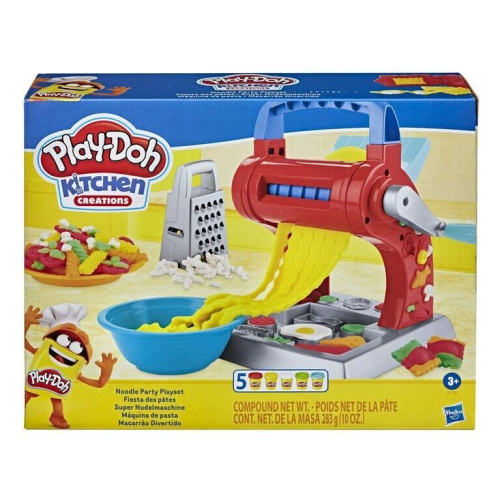 RUBY 培樂多 孩之寶 Play-Doh 黏土 廚房系列 製麵料理機 安全 無毒 食用色素 HE7776
