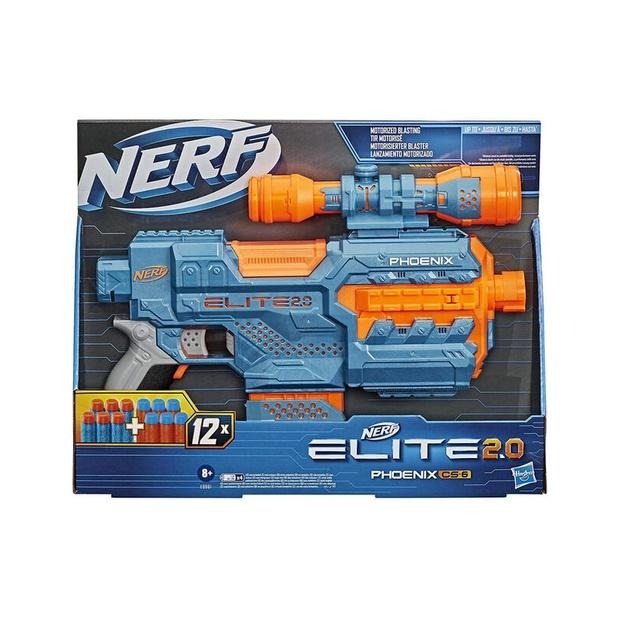 RUBY 孩之寶 NERF 菁英系列 Elite 2.0 Phoenix CS-6 復活者 電動軟彈槍 HE9962