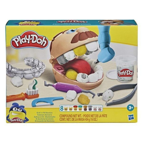 RUBY 孩之寶 培樂多 Play-Doh 黏土 鑲金小牙醫遊戲組 安全 無毒 食用色素 HF1259