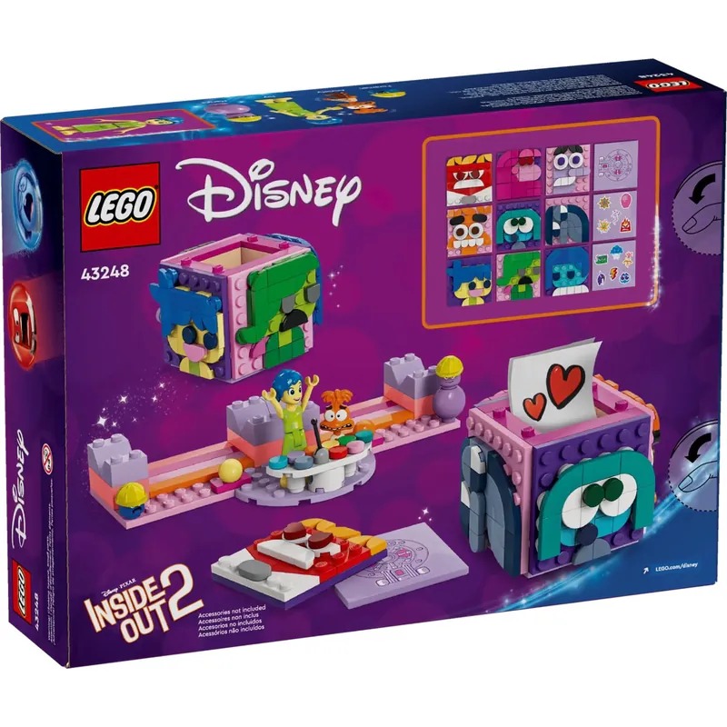 LEGO樂高 LT43248 Disney 迪士尼系列 腦經急轉彎2 Mood Cubes-細節圖2