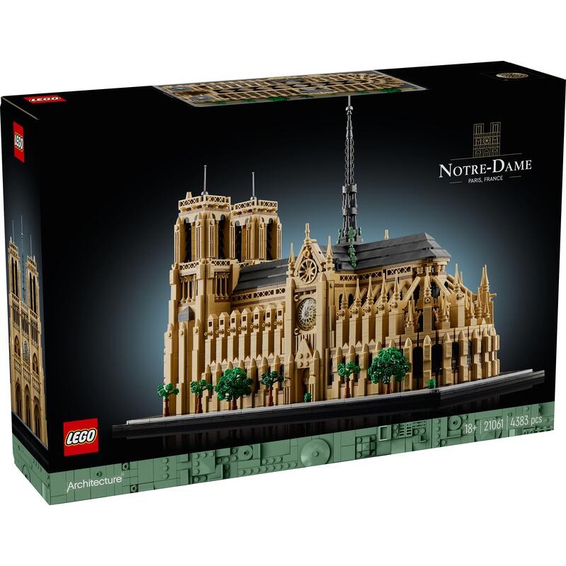 LEGO 21061 巴黎聖母院 樂高 Architecture系列-細節圖2