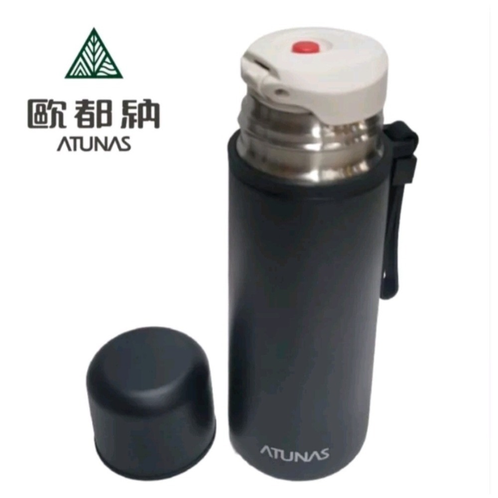 歐都納ATUNAS 316不鏽鋼雙蓋式霧面保溫瓶A1KTDD03N/500ml/雙層真空斷熱/長效保溫保冷-細節圖7