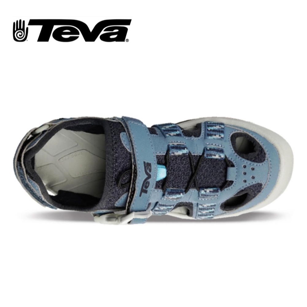美國TEVA女款Omnium W 護趾水陸多功能運動涼鞋/TV6154SBMR/階梯藍-細節圖6