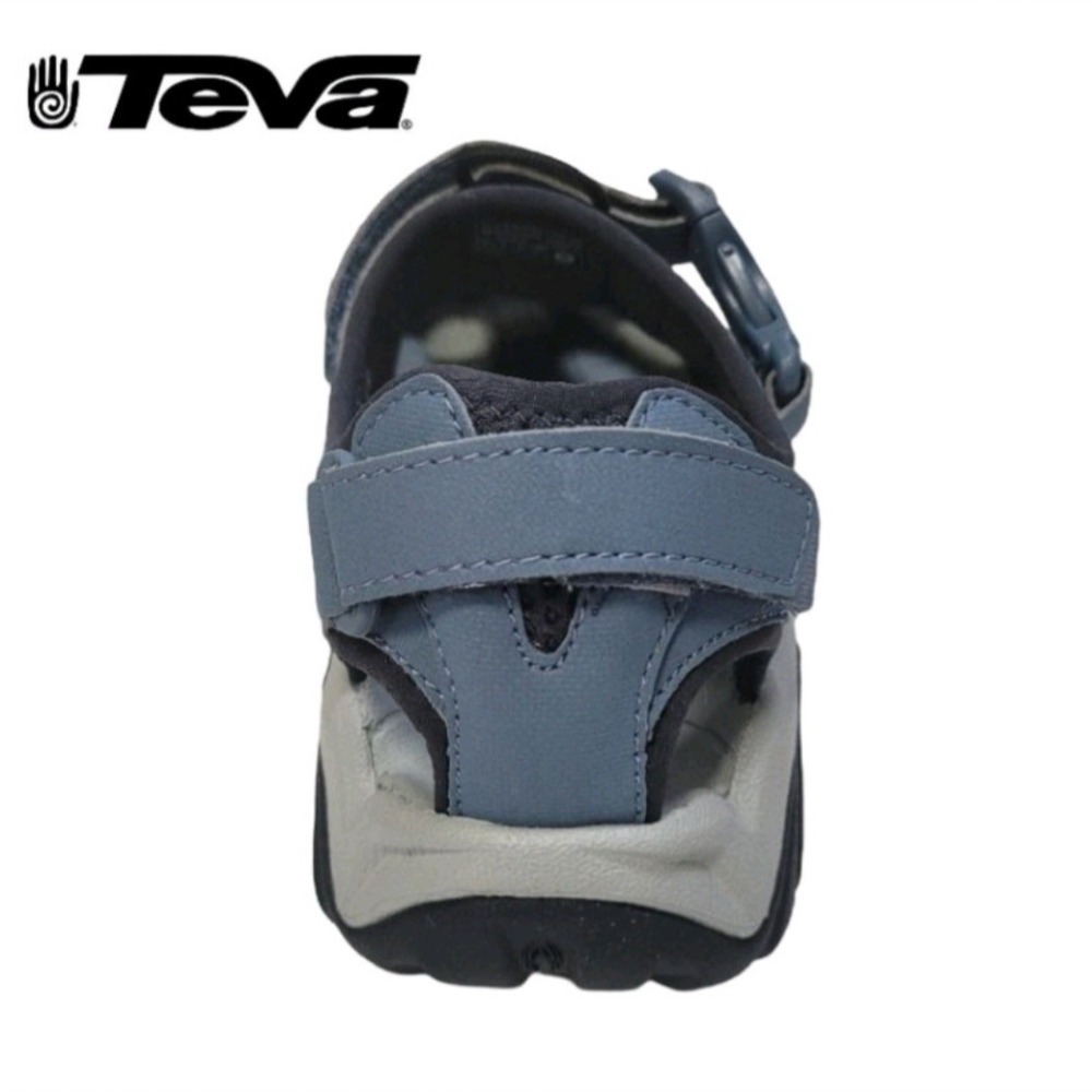 美國TEVA女款Omnium W 護趾水陸多功能運動涼鞋/TV6154SBMR/階梯藍-細節圖8