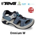 美國TEVA女款Omnium W 護趾水陸多功能運動涼鞋/TV6154SBMR/階梯藍-規格圖11