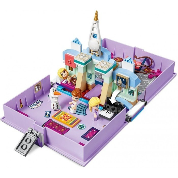 LEGO 樂高  43175 DISNEY 迪士尼 公主 冰雪奇緣 安娜與艾莎 的 口袋故事書-細節圖2