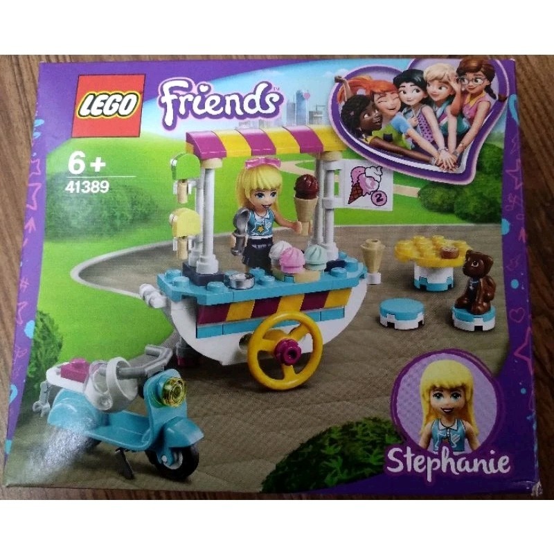 LEGO 樂高 41389 冰淇淋車 friends 朋友系列 斯蒂芬妮的霜淇淋店-細節圖2