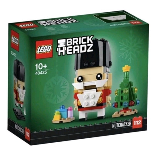 LEGO 樂高 40425 BRICK HEADZ 聖誕 胡桃鉗 胡桃夾 士兵 衛兵