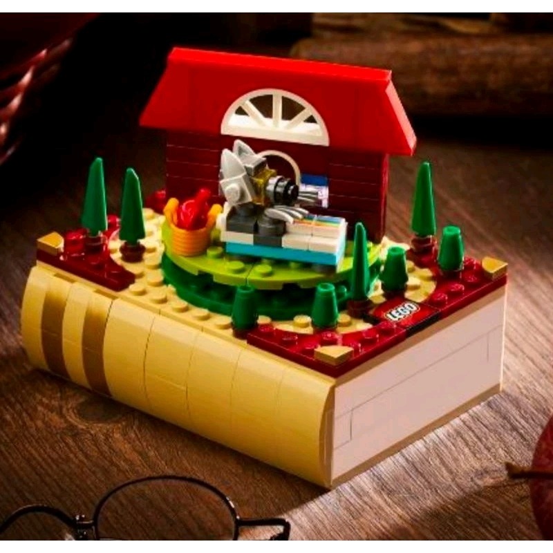 LEGO 樂高 Bricktober 2021 童話故事書 奇幻世界 糖果屋 傑克與魔豆 小紅帽 愛麗絲夢遊仙境-細節圖5